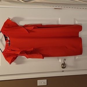 Red cocktail dress